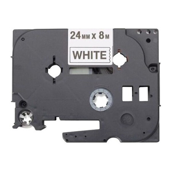 Brother Label,Black/White,.94" x 26.2 ft.,PK5 HGE2515PK