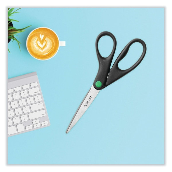 Westcott KleenEarth Recycled SS Scissors,8" 41418