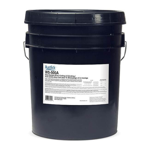 Rustlick Cutting and Grinding Fluid,Pail,5 gal. 74055