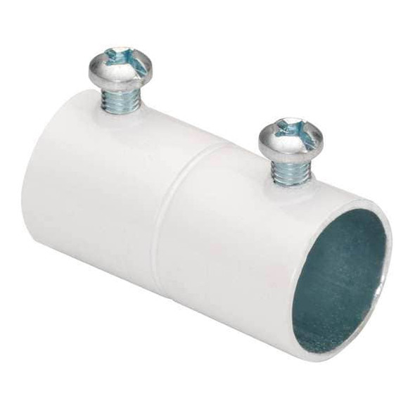 Bridgeport Fittings Set Screw Coupling,EMT,Steel,1" Trade 242-SW Bridgeport Fittings Set Screw Coupling,EMT,Steel,1" Trade 242-SW