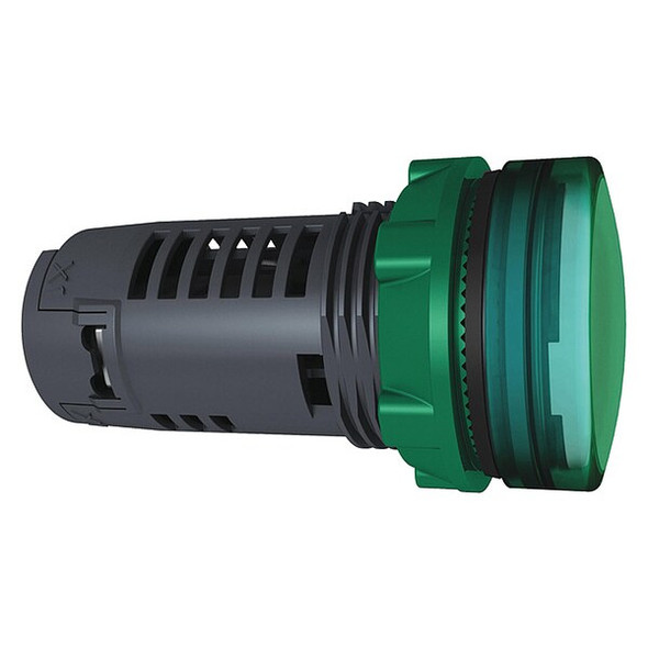 Schneider Electric Pilot Light,Green,LED Lamp Type XB5EVM3