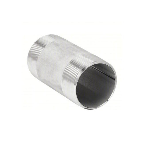 1-1/2" MNPT x 5-1/2" TBE Stainless Steel Pipe Nipple Sch 40