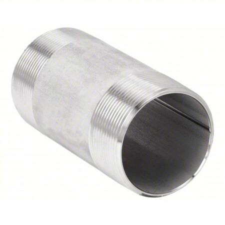 1-1/2" MNPT x 5-1/2" TBE Stainless Steel Pipe Nipple Sch 40