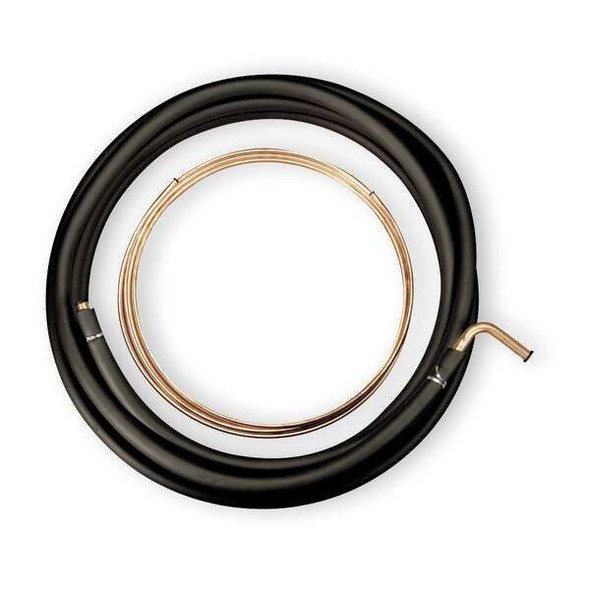 Streamline Refrigerant Line Set,Copper Roll,L 15 Ft 61020150B6