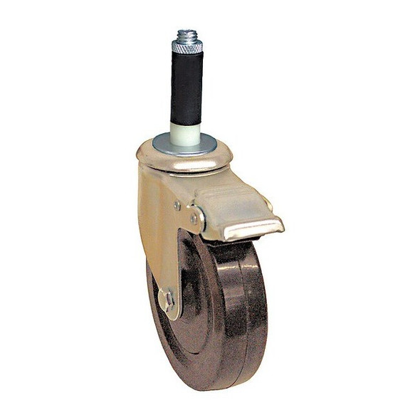 Manufacturer Varies Stem Caster,Load Rating 175 lb. P12S-R050B-SX2-TB