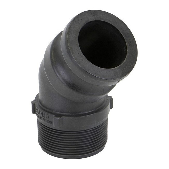 Banjo 2 45 Male Adapter - 2 Male Thread Wt 200F45
