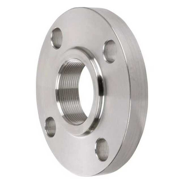 Manufacturer Varies Flange, Stainless Steel, Threaded, 5 in 4381001040