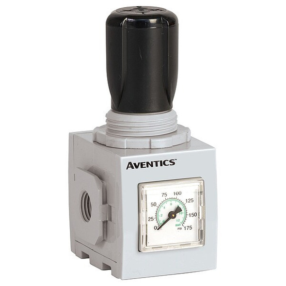 Numatics Regulator,1/4 in,Aluminum,0.47 lb 8651AR002FA00H0