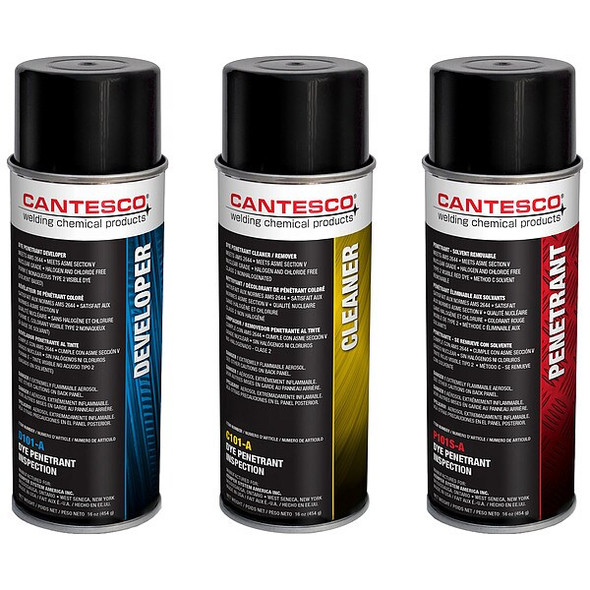 Manufacturer Varies Dye Penetrant Test Kit: Aerosol Can K801S