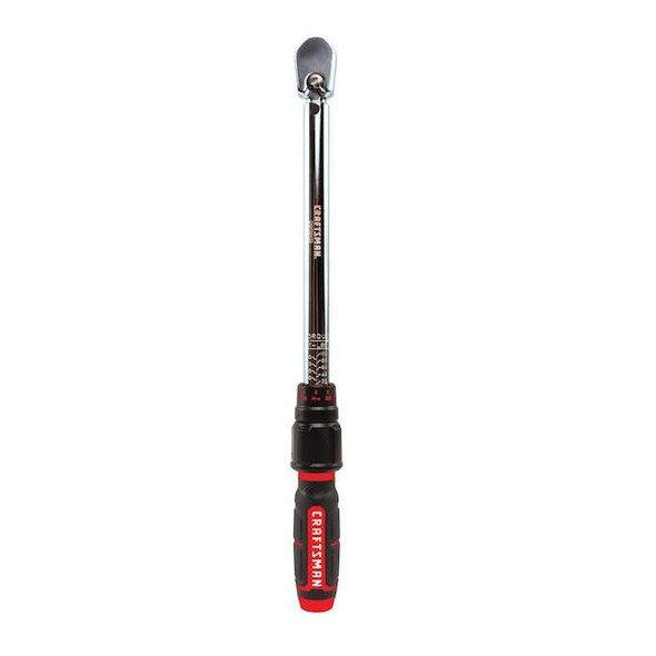 Craftsman Micrometer Torque Wrench,  3/8-in Drive, Click Style CMMT99433