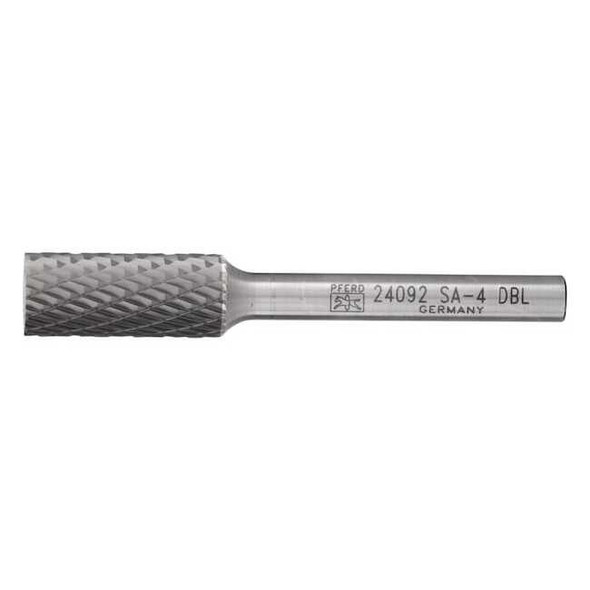 Pferd Carbide Bur,SCTI SA-4,1/4",Double Cut 24092
