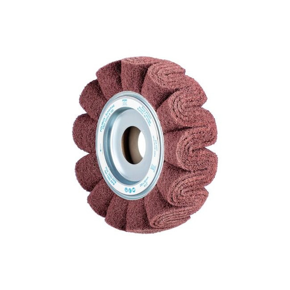 8" X 2" POLINOX Unmounted Flap Wheel - 1-3/4" AH - PNG Type - 180 Grit