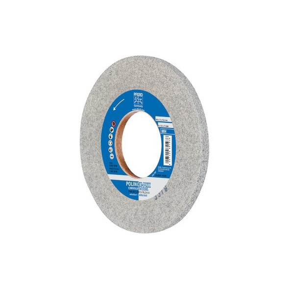 Pferd 8" x 1/2" Convolute Wheel - 3" A.H. - A/O Coarse (MH) 8AM 48209
