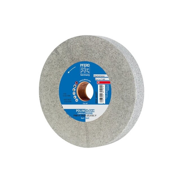 Pferd Tools Convolute Wheel,9Sf,6"x1"x1 48207