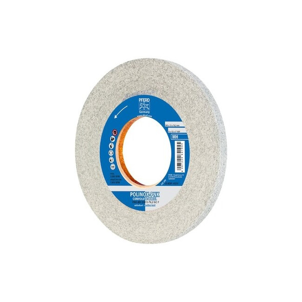 Pferd Convolute Wheel,8Sf,8"x1/2"x3 48210