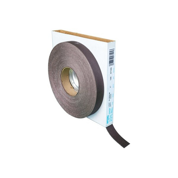1" Shop Roll - Resin/Resin Light Duty - 50 Yard Roll - Aluminum Oxide - 120 Grit
