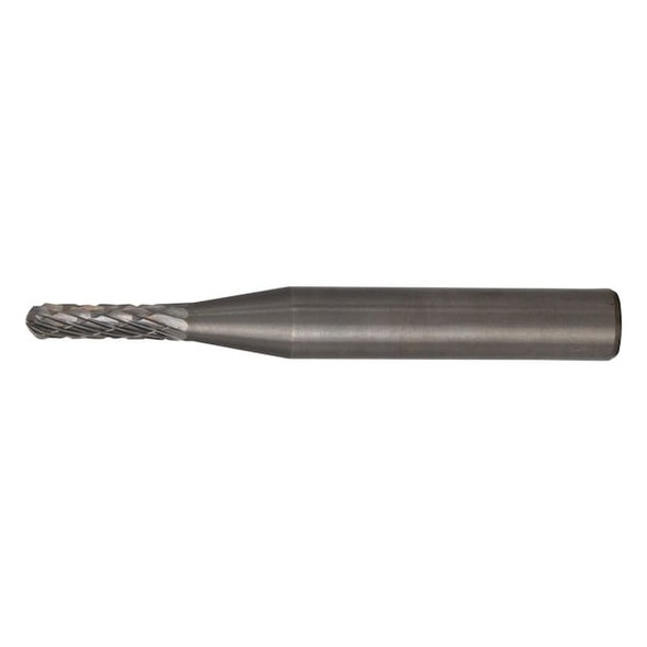 Pferd Tools Carbide Bur,SCTI SC-11,1/4",Double Cut 24352