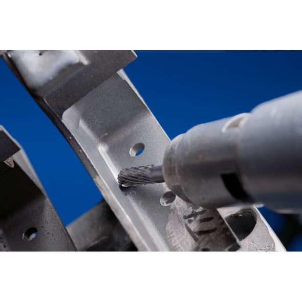 Carbide Bur - Cylind. (Radius End), DIA Cut - 1-4" x 5-8" x 1-4" Shank - SC-1  24393