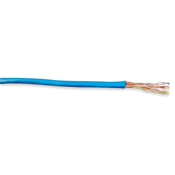 Genspeed Cable,Cat 6,23 AWG,1000 ft,Blue 7133800