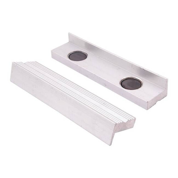 Hhip 6" Aluminum Soft Vise Jaws With Magnet 3900-2149