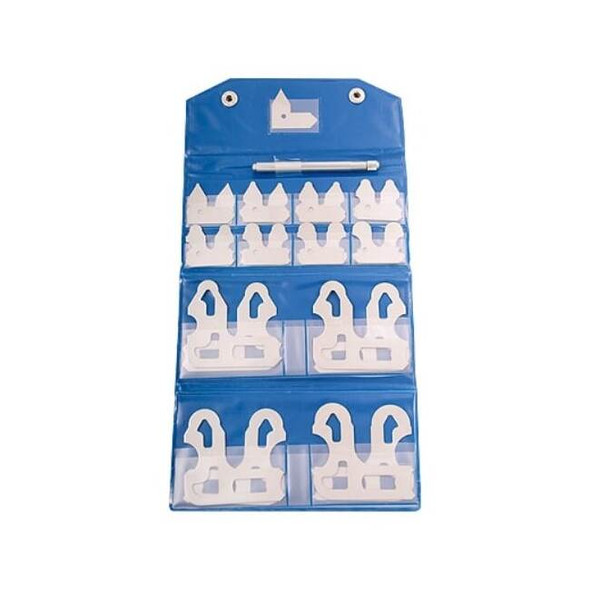 Hhip 25 Piece Radius Gage Set In Plastic Case 4901-0040