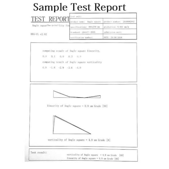 Hhip 10 X 6 X 1" Precision Granite Square 4901-2705
