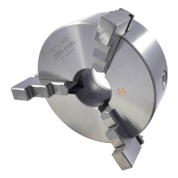 Hhip 8" 3-Jaw Plain Back Lathe Chuck 3900-0037
