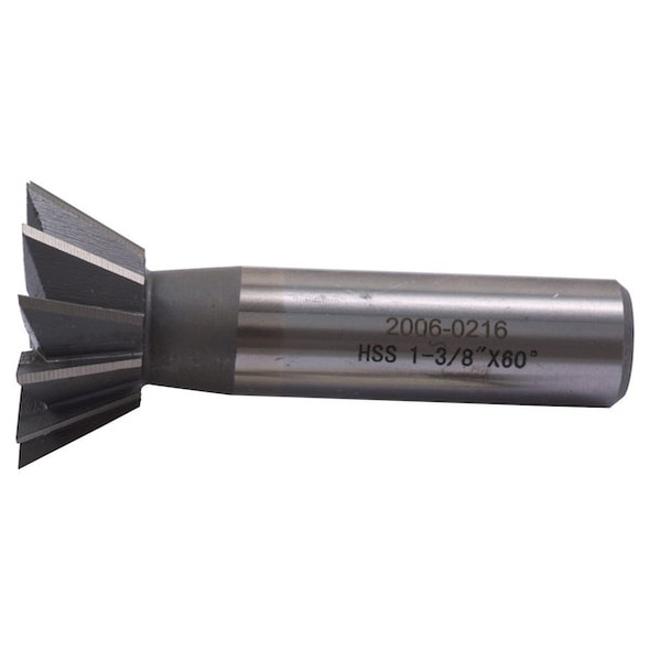 Hhip 1-3/8" 60 Degree High Speed Steel Dovetail Cutter 2006-0216