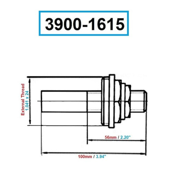 Hhip Adjustable Collet Stop,5C 3900-1615
