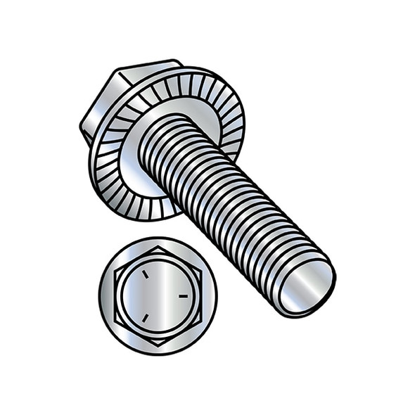 Manufacturer Varies 1/2-13in x 1in Flange Bolts, Steel Zinc, 400 PK 5016MWW5