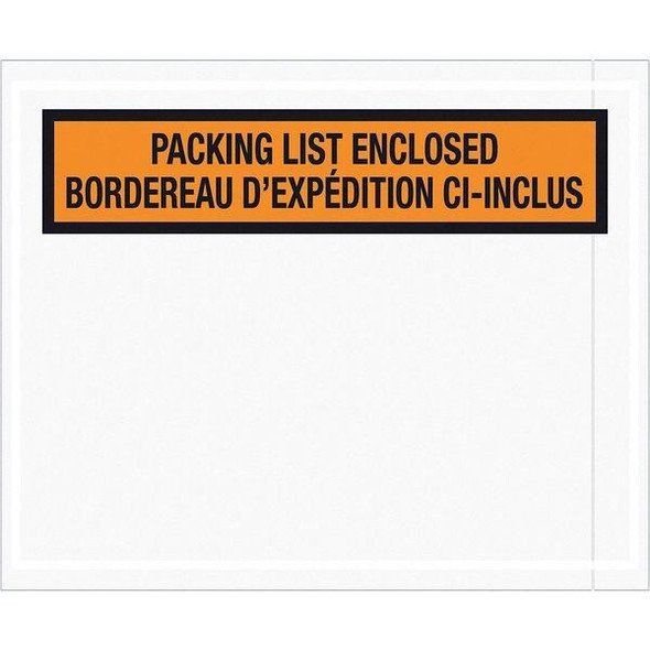 Tape Logic Bilingual Envelope,4-1/2x5-1/2",PK1000 PL501 Tape Logic Bilingual Envelope,4-1/2x5-1/2",PK1000 PL501