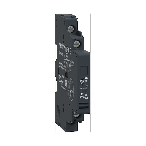 Schneider Electric Auxiliary Contact, 1NO/1NC, 6 A GVAN11