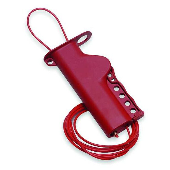 Brady Grip-Cinching Cable Lockout,8 ft. L 50943