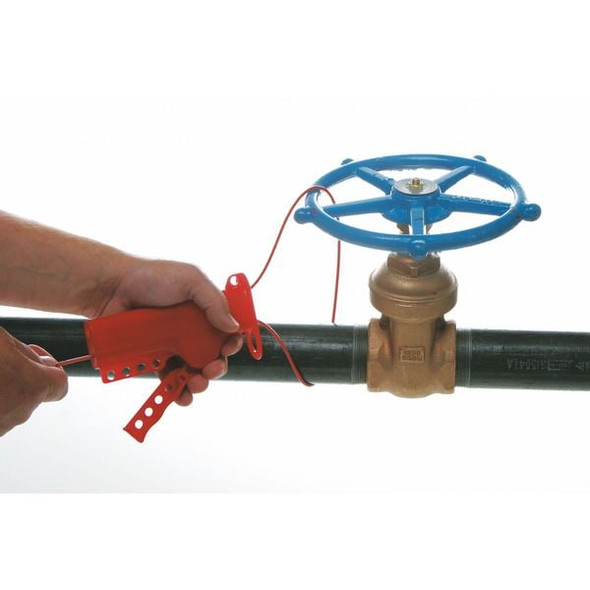Brady Grip-Cinching Cable Lockout,8 ft. L 50943