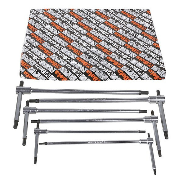 Beta 6 Piece Metric Plain, Hex Male Key Set 951/S6