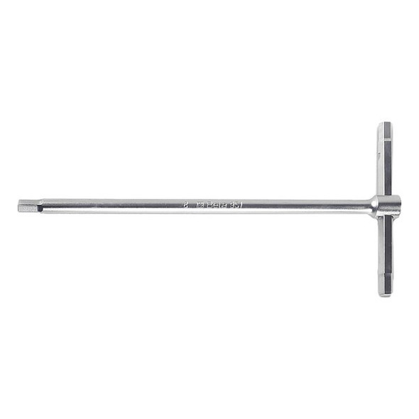 Metric Plain Hex Male Key Hex Key, 6 mm Tip Size, 8 1/2 in Long, 4 in Short