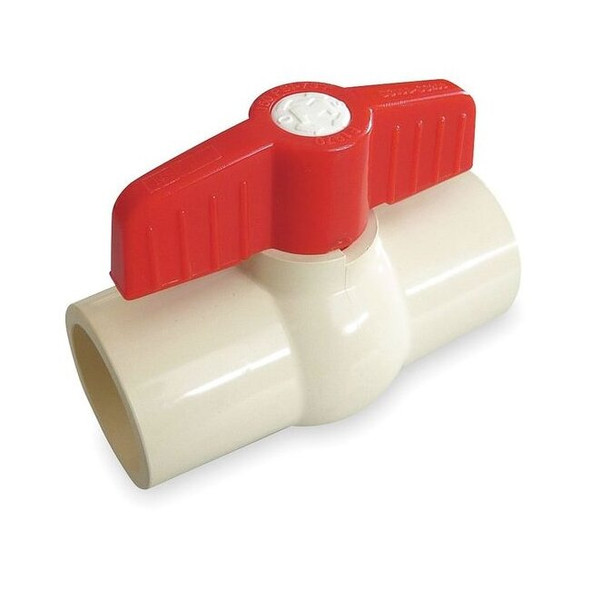 Manufacturer Varies 1-1/4" Socket CPVC Ball Valve Inline 107-126