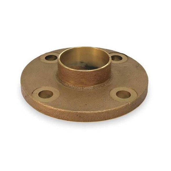 Nibco Flange, Copper, Cup 2 in, Flange 2 in 741 2