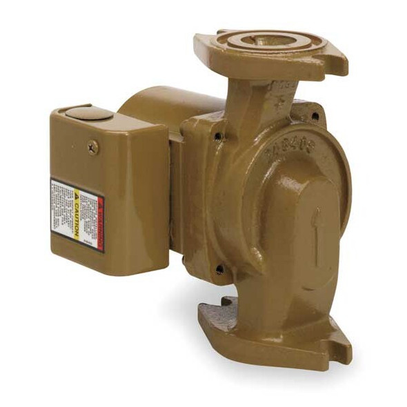 Hydronic Circulating Pump, 1/25 hp, 115V, 1 Phase, Flange Connection