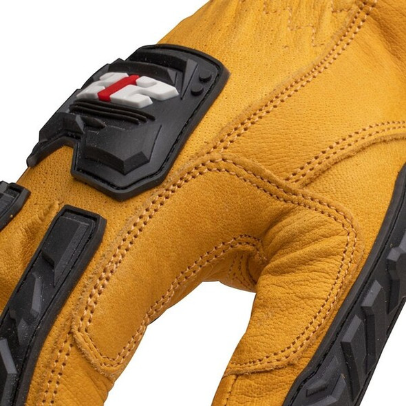 212 Performance Impact Leather Driver,C5,Gldn Brown,S,PR IMPLDC5-90-008