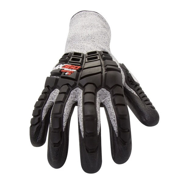 Cut Resistant Impact Coated Gloves, Cut Level 3 ,Foam Nitrile ,S 1 PR