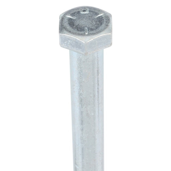 Grade 5, 5-8"-11 Hex Head Cap Screw, Zinc Plated Steel, 6 in L, 5 PK  N01200.062.0600
