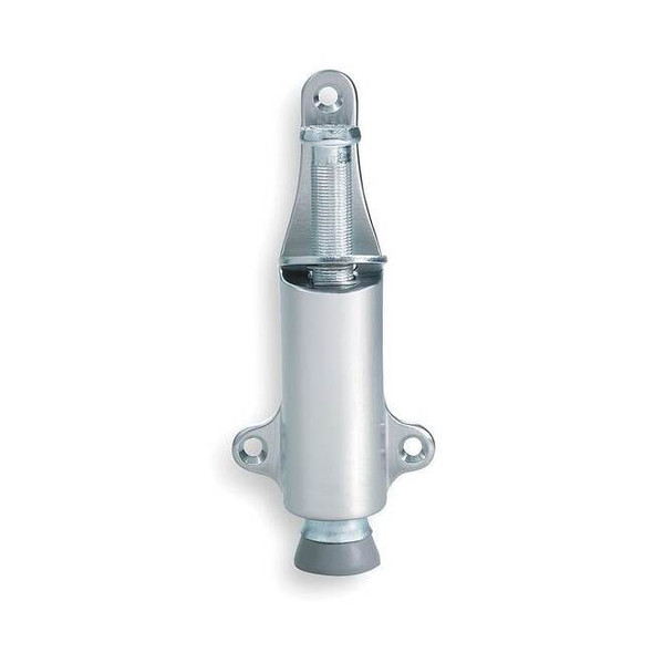Rockwood Plunger Door Holder,Stn Chrme,Cast Brass 459.26D