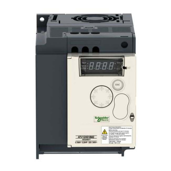 Schneider Electric Variable Frequency Drive, 2 HP, 230VAC, Altivar ATV12HU15M3