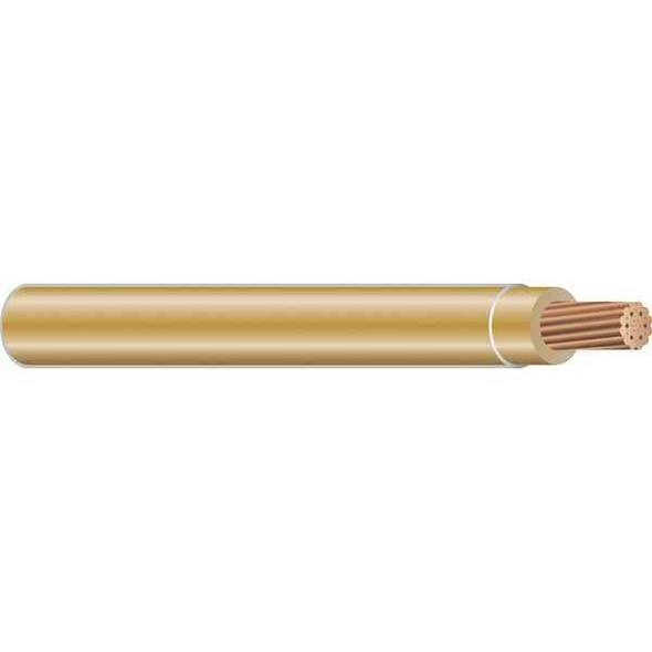 THHN Building Wire, Copper, 12 AWG, 1C, Beige, Stranded, 500 ft