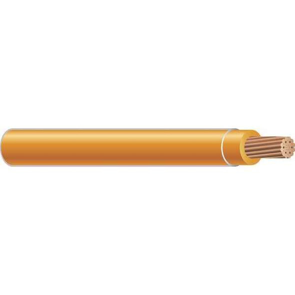 THHN Building Wire, Copper, 14 AWG, 1C, Orange, Stranded, 500 ft