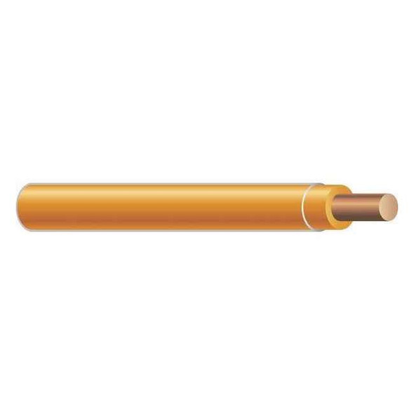 Southwire THHN Building Wire, Copper, 10 AWG, 1C, Orange, Solid, 500 ft 11601201