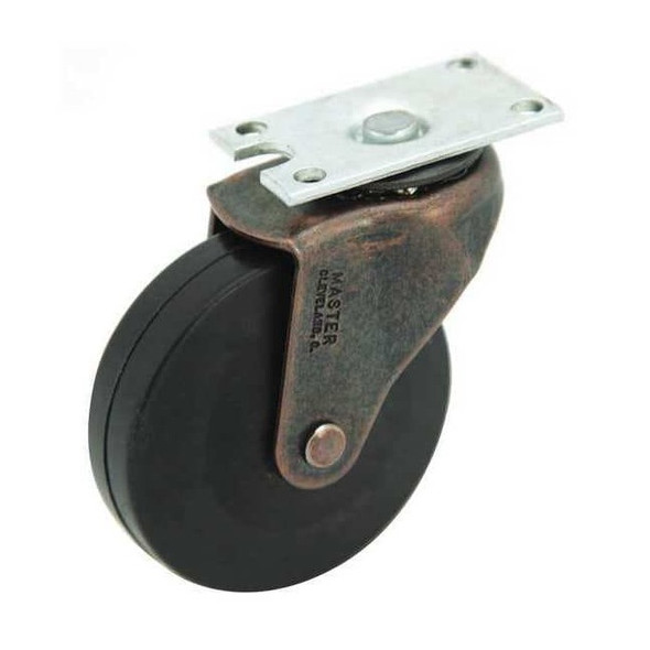 Manufacturer Varies Swivel Plate Cstr,Rubber,2-1/2 in,75 lb. 41810