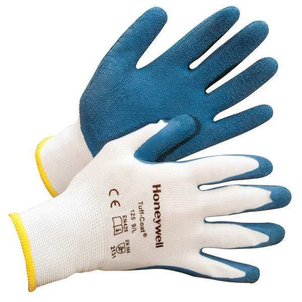 Honeywell North Coated Gloves,S,Blue/White,PR 125-S Honeywell North Coated Gloves,S,Blue/White,PR 125-S