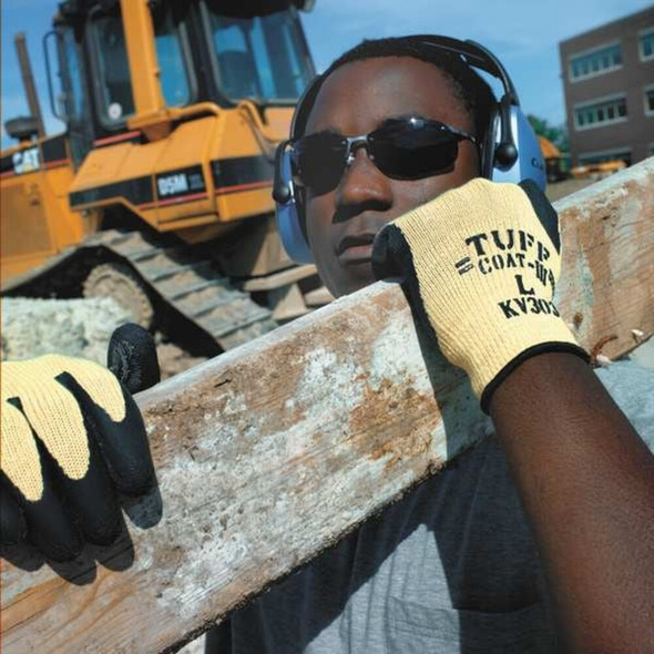 Cut-Resistant Coated Gloves, Cut Level 4 ,Dipped ,Latex ,S 1 PR  KV303-S